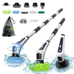 Spin Scrubber, Waterproof Cordless Cleaning Brush