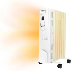 Electric Oil-Filled Radiator Space Heater