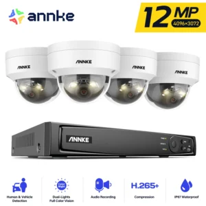 12MP Smart Dual Light Camera Kits Security